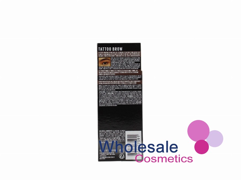 8 x Maybelline Tattoo Brow 36h Styling Gel - 260 DEEP BROWN